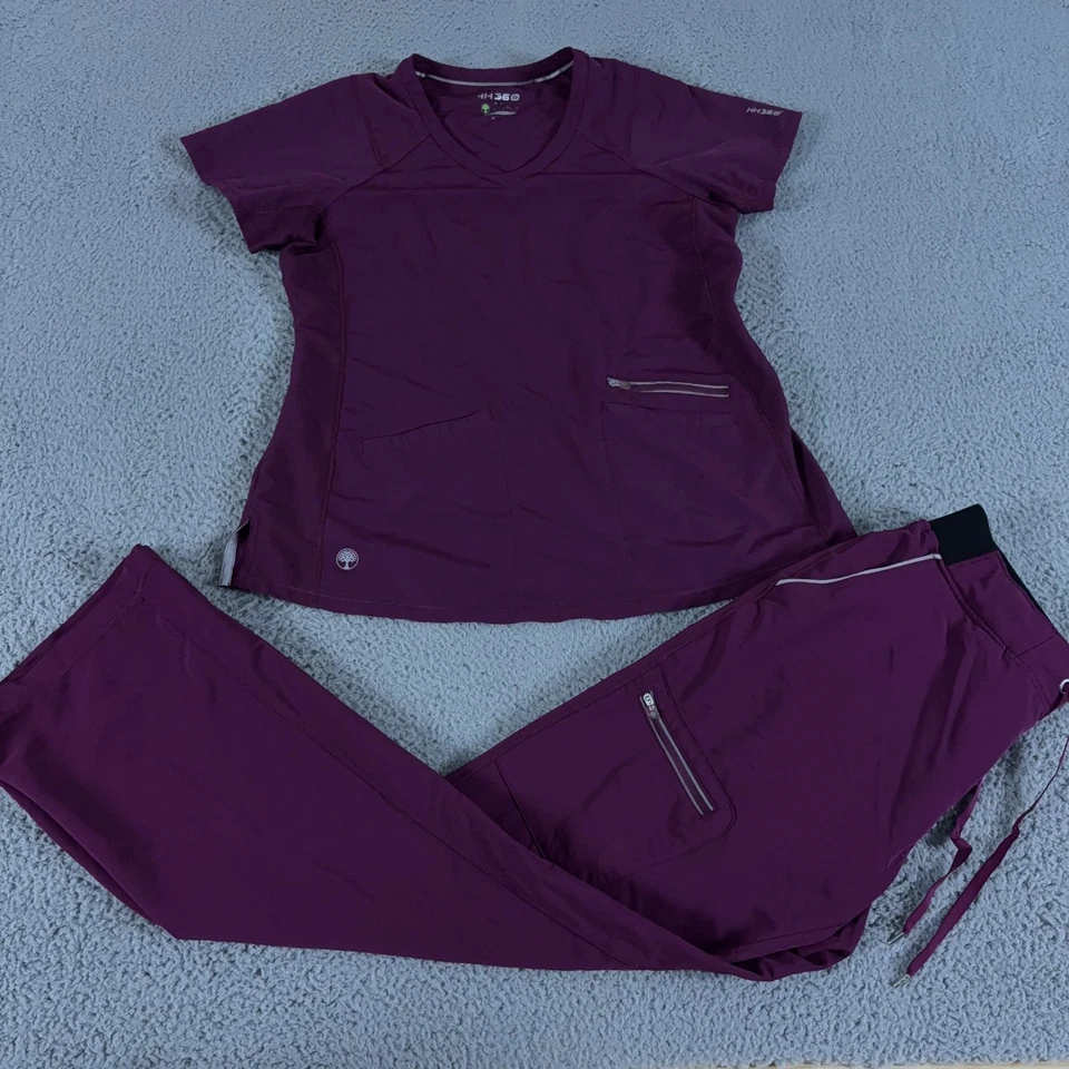 Conjunto Médico Healing Hands Para Mujer HH 360 Serena Top Grande Nisha Pantalones Carga MT Alto Foto 1 de 4