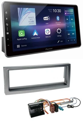 Pioneer Bluetooth USB DAB MP3 Autoradio für Citroen C5 Peugeot 407 ab 04 grau-me - Bild 1 von 4