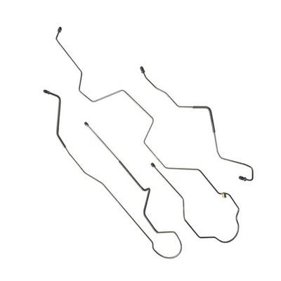 Compatível com 2002-04 Dodge Dakota Ext Cab Short ABS dianteiro para traseiro linhas de freio de aço inoxidável - Imagem 1 de 4