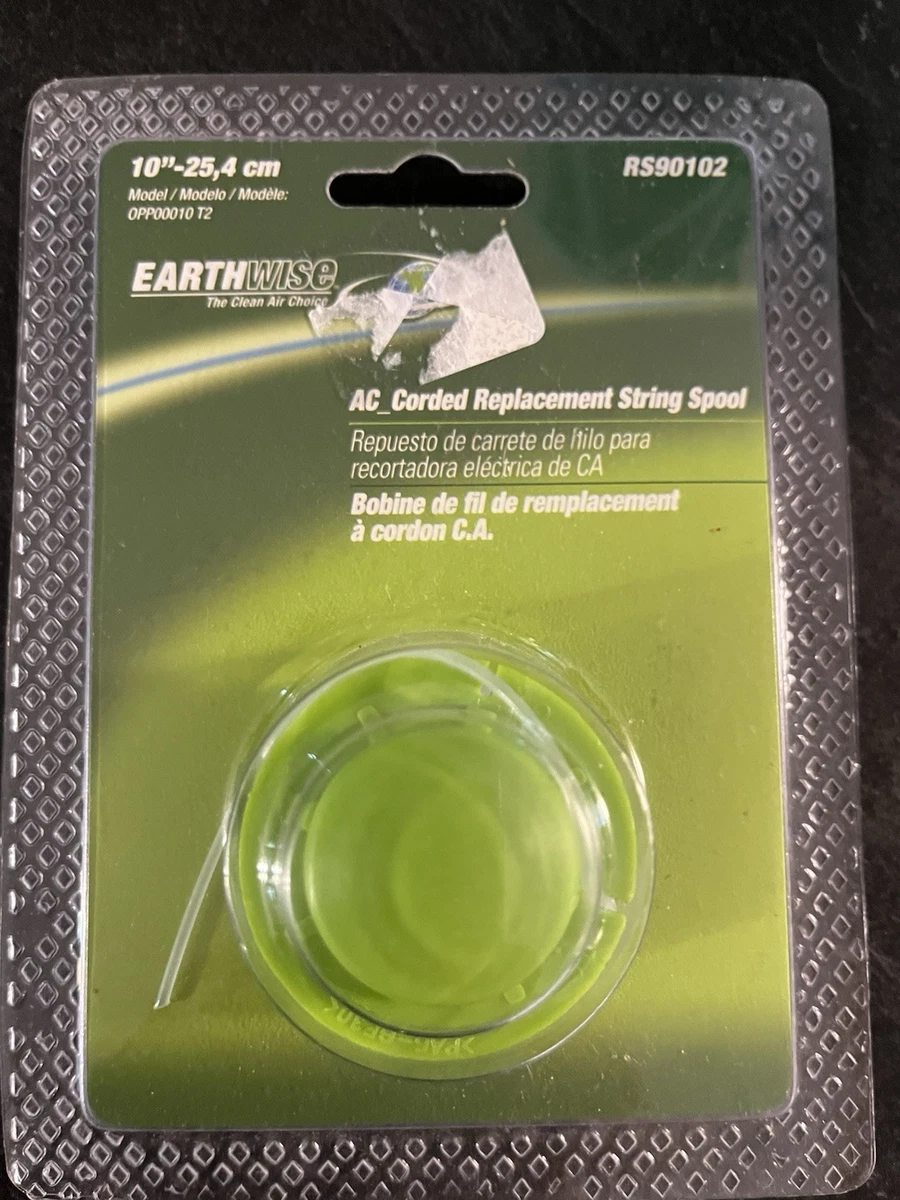 Earthwise RS90111 Ersatz-Schnurspule Für Rasentrimmer – 0,065 Zoll (0,165 Cm), Passend Für Modelle ST00011, ST00013, ST00015, ST00113, ST00115