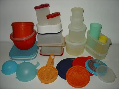TUPPERWARE Konvolut Set 37 Teile, großes Sortiment , z.T. Ersatzteile, z.T. RAR - Bild 1 von 4