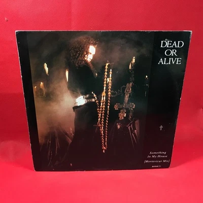 DEAD OR ALIVE Something In My House 1986 UK 12" Vinyl Single Epic record B - Image 1 of 4