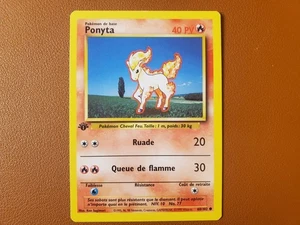 Ponyta 1st Edition Italian Base Set 60/102 Common Pokemon Card - NM - Picture 1 of 2