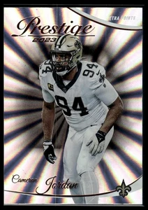Panini Prestige Xtra Points Sunburst Cameron Jordan #207 New Orleans Saints 2023 - Imagen 1 de 2