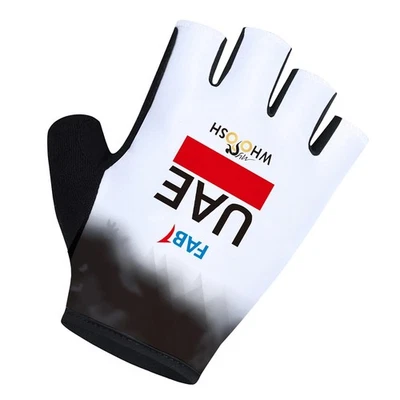 UAE TEAM 2025 INEOS Guantes de Ciclismo Medio Dedo Hombres Mujeres Bicicleta de Carretera Guantes Correr Foto 1 de 4