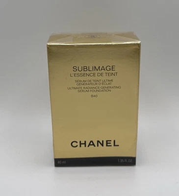 Chanel SUBLIMAGE Ultimate Radiance Generating Serum Foundation  B40 ~ 1.35 Fl Oz - Image 1 of 2