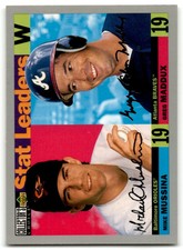 1996 COLLECTOR'S CHOICE MIKE MUSSINA/GREG MADDUX BALTIMORE ORIOLES/ATLANTA