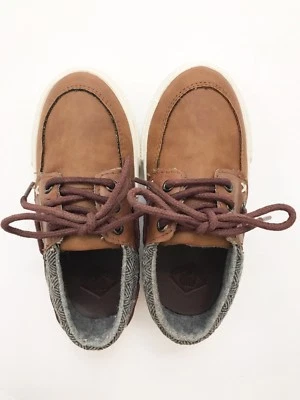 Zara Baby Boy Shoes Leather Brown Size 8 EUR 24 - Image 1 of 3