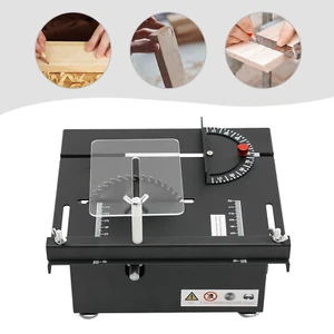 Mini Tischkreissäge 10000 U/min Multifunktionale Holzbearbeitung DIY 200W - Bild 1 von 13