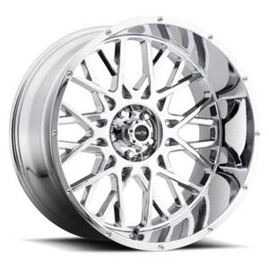 Vision Offroad 412 Rocker 20x9 6x139.7 +10et 106.2 Gloss Black Wheels - Picture 1 of 1