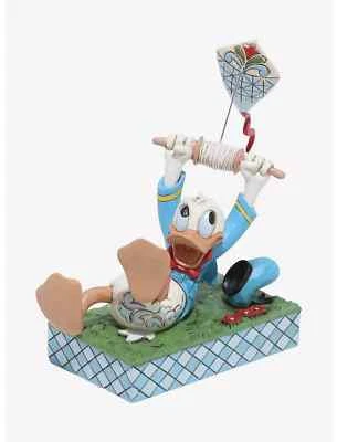 Disney Traditions Donald Duck Flying a Kite Figurine Enesco 6014314 Jim Shore - Image 1 of 4
