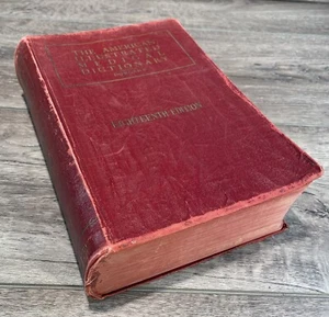 The American Illustrated Medical Dictionary 18th ed. 1938 flexible cloth - Picture 1 of 10