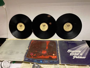 EMERSON LAKE & PALMER Welcome LP Manticore MC 3 200 US 1974 Triple LP! 1A - Picture 1 of 6