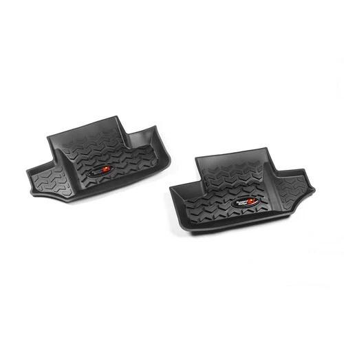 2007-2010 Jeep wrangler (2 door only )Rugged ridge rear floor liner set - Image 1 of 1
