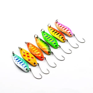 7 X Spoon Lure Artificial Spoon 3,5 Gr Trout Undulating Trout Area - Picture 1 of 1