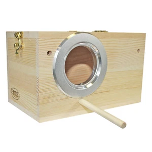Caja nido resistente (pequeña) - para planeador de azúcar, ardilla, rata, pinzón, periquito, más - Imagen 1 de 12