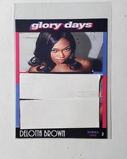 CUSTOM NOVELTY DELOTTA BROWN GLORY DAYS ADULT FILM STAR TRADING CARD 2