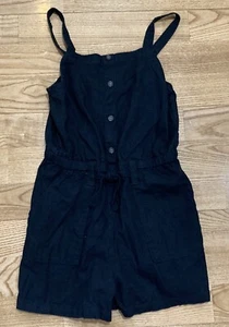 Girl's Old Navy Black Romper Size 8 EUC - Picture 1 of 3