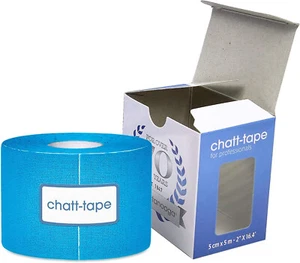 Nastro Kinesiologico ad uso Professionale Chattanooga Chatt-Tape colore Azzurro - Imagen 1 de 5