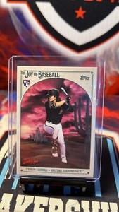 2023 Topps X Bob Ross Joy of Baseball Corbin Carroll RC - Arizona Diamondbacks