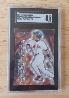 N. Garciaparra A.Rodriguez Double Play Warp TEK SSP 2000 Skybox Dominion SGC 8  - Image 1 of 2