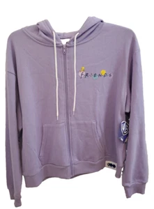 Junior Mädchen Kapuzenpullover mit Reißverschluss XL flieder lila Tweet Vogel & Freunde Warner Bruder - Bild 1 von 7