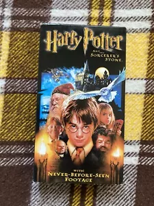 Harry Potter & the Sorcerer's Stone 2002 VHS Never Before Seen Footage Cult - Picture 1 of 4