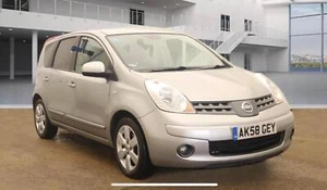 2008 Nissan Note 1.6 16V Tekna Auto Euro 4 5dr MPV Petrol Automatic - Picture 1 of 9