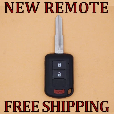 NEW KEY REMOTE HEAD FOB FOR 2015-2024 MITSUBISHI MIRAGE + G4 OUCJ166N 6370B904 - Image 1 of 4