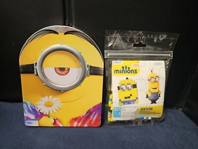 Minions DVD / Blu Ray (Steelbook Bonus Disc) + Perler Beads Kevin New In Pack - Image 1 of 4