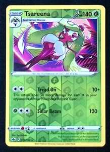 Tsareena Reverse Holo Rare 15/198 - Pokemon Chilling Reign - NM - Picture 1 of 1