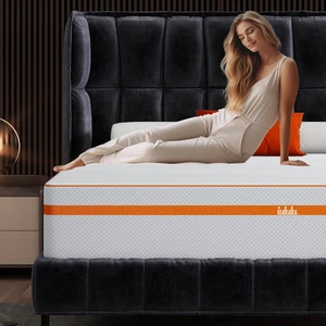 Queen Mattress 12" Memory Foam Gel Bed in a Box – Medium Firm, Cooling - Picture 1 of 12