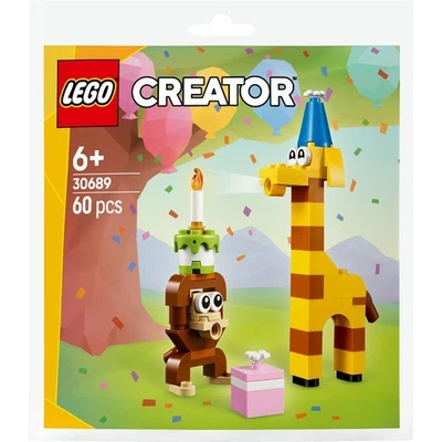 LEGO Creator Animaux De Fête D'Anniversaire Sac Polybag Set 30689 - Photo 1/4