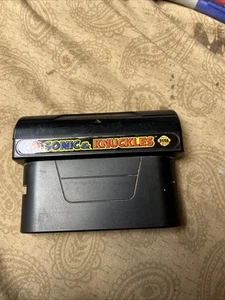 Sonic and Knuckles Sega Genesis Game Cartridge Tested Working - Picture 1 of 4