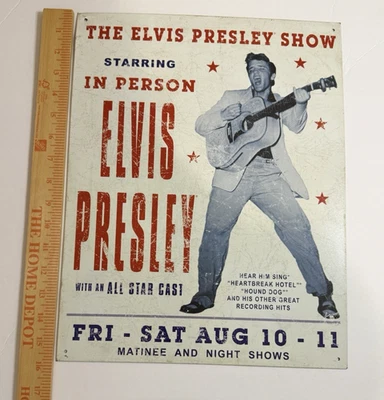 猫王普雷斯利秀锡标志美国制造 — 第 1/4 张图片