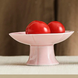 Fruit Bowl Footed Elegant Ceramic Dessert Stand for Chocolate Cupcakes Party - Picture 1 of 36