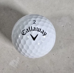 CALLAWAY GOLF BALLS, CLEAN, NO CUTS, STAINS, OR ABRASIONS, (18) COUNT - Picture 1 of 1