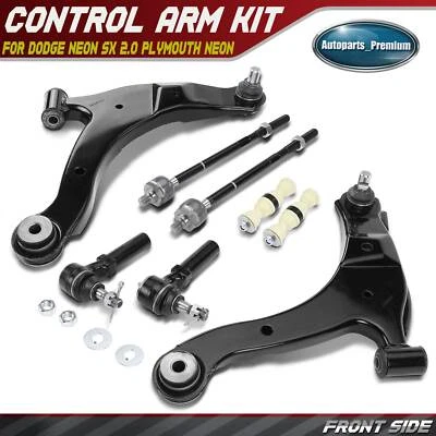 8x Brazo de control delantero y conjunto de rótula barra estabilizadora enlace para Dodge Neon Plymouth Foto 1 de 4