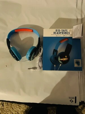 Auriculares seguros para niños rosa azul y verde Foto 1 de 3