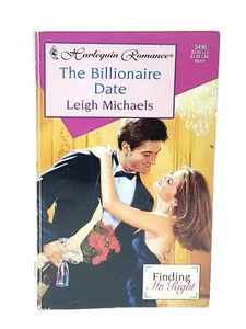 The Billionaire Date Romance by Leigh Michaels Vintage 1998 Finding Mr Right - Picture 1 of 9