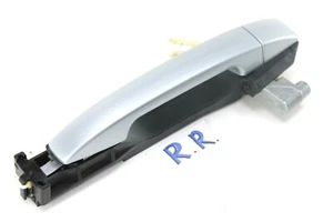 2010-2014 SUBARU OUTBACK 3.6L REAR RIGHT DOOR OUTSIDE HANDLE G1H SILVER OEM - Picture 1 of 6