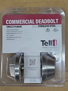 Tell Commercial Edelstahl Einzylinder Riegel CL100055 Tell CL100055 - Bild 1 von 2