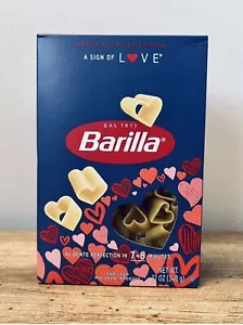 Limited Edition Barilla Heart Shaped Pasta Valentine's Day 12oz Box Love - Picture 1 of 12