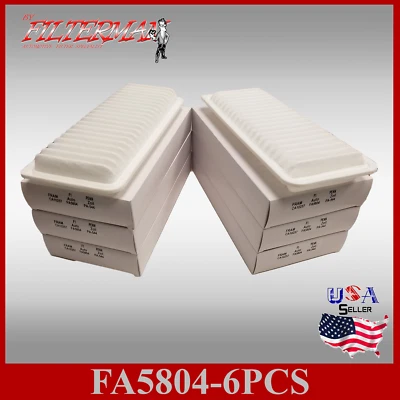 FA5804 (X6PCS) OEM QUALITY ENGINE AIR FILTERS: 2006-2008 LEXUS RX400H V6 3.3L - Imagem 1 de 4