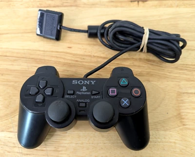 Genuine Sony PS2 PlayStation 2 DualShock  Controller SCPH-10010 For Parts Repair - Image 1 of 4