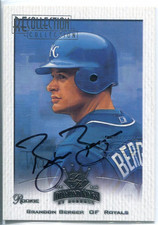 2003 Diamond Kings Recollection Autographs Card #2 Brandon Berger 02 DK/99