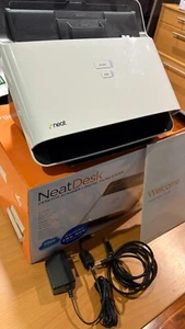 Neat Desk ND-1000 Desktop Scanner Digital Filing System In Original Box - Photo 1/4