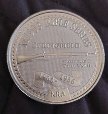 VINTAGE NRA  M1903 SPRINGFIELD RIFLE SERIES CHALLENGE COIN 
