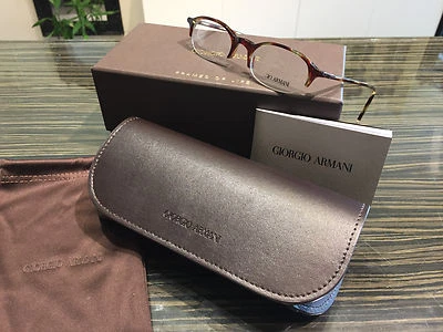 Nuevas Gafas Giorgio Armani GA 2012 278 Marco Auténtico Italia Estuche Tortuga Foto 1 de 4