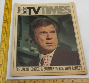 Jackie Cooper Willie Mays 1974 Local TV Times Miss Universe Nipsey Russell - Bild 1 von 6